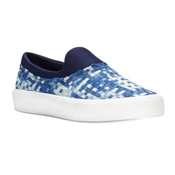 ⭐ Jessica Simpson Low Top Dalana Woven Slip On Fashion Sneakers Shoes sz: 5.5 - Picture 1 of 9